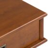 Draper - Mid Century End Table - Teak Brown - Image 4