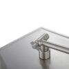 Luxury Rain Shower Head With Adjustable Arm, 10" Square, Stainless Steel - Brushed Nickel - Image 13