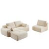 Compressed Sofa, Large Sectional Couches For Living Room - Beige - Image 16