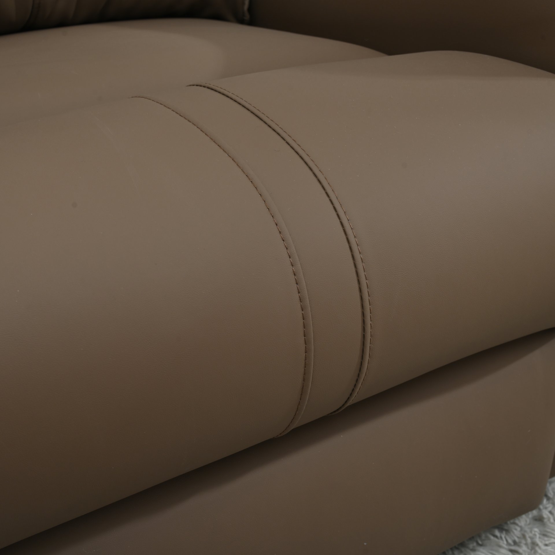 29.92" 270 Power Swivel Rocker Recliner Chair, Electric Glider Reclining Sofa With USB Ports, Power Swivel Glider, Rocking Chair Nursery Recliners For Living Room Bedroom - Brown - Image 16