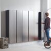 Nova Series - Wall Mounted Wood Utility Storage Garage Cabinet With Soft Closing Doors - Dark Gray - Image 6