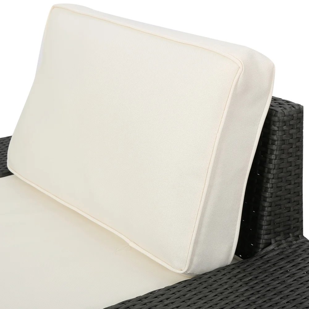 Santa Cruz - Outdoor 8 Piece Sectional Set - Dark Brown - Image 19