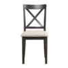 5 Pieces Dining Table And Chairs Set For 4 Persons, Kitchen Room Solid Wood Table With 4 Chairs - Gray - Image 20