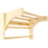 Swedish Ladder, Stall Bars Set For Physical Therapy & Gymnastics - Natural - Image 13