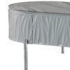 Yukino - High Gloss Coffee Table - Chrome / Gray - Image 5