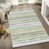 Sphinx - Indoor & Outdoor Washable Non - Slip Accent Rug - Beige Multi / Green Multi - Image 4