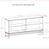 Banting - Low Wide Bookcase - Walnut Brown - Image 11