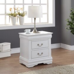 Louis Philippe - Nightstand - White
