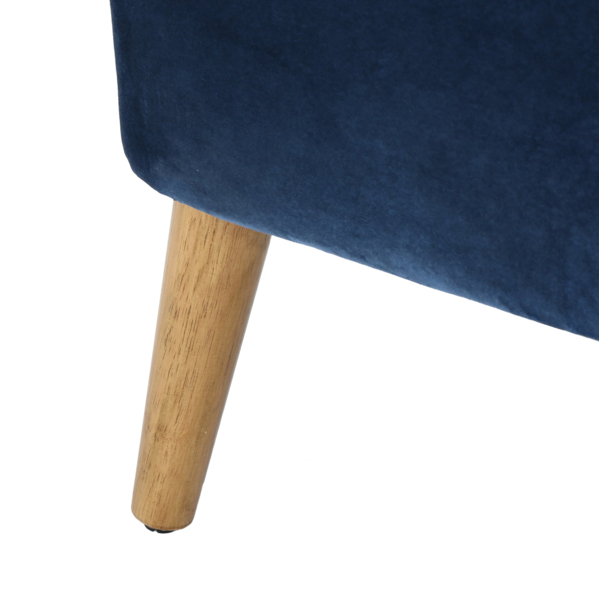 Accent Chair, Club Armchair, Modern Reading Chair - Antique Navy Blue - Image 9