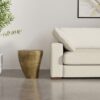 Cavan - Cast Aluminum Side Table - Antique Brass - Image 9