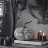 Pumpkin Decor, For Holiday Halloween Decoration - Black / White - Image 6