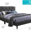 Deb - Full Bed For Cozy Sleep - Black - Image 12