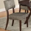 Drake - 5 Pieces Dining Room Set - Espresso / Gray - Image 10