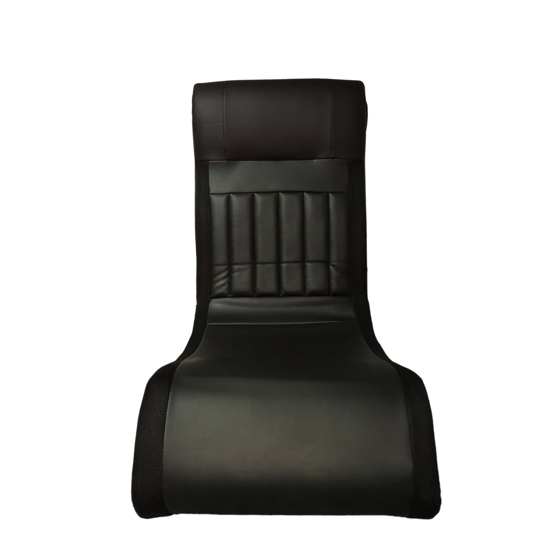 Foldable Gaming Chair With Onboard Speakers, LED Strip Lighting, Bluetooth, Vibration Massage, USB Charging Port - Black - Image 10