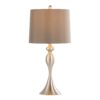 Ashland - Contemporary Table Lamp (Set of 2) - Nickel / Taupe Satin - Image 3