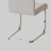Dining Chairs Set, Kitchen Modern Metal Chairs With Padded Seat High Back (Set of 4) - White - Image 17