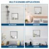 Modern Stainless Steel Shower Niche 12" X 12" For Bathroom And Kitchen - Brushed Nickel - Image 8