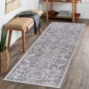 Marfi - 2' X 8' Oriental Runner Rug - Sand / Ivory - Image 2