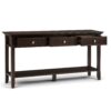 Acadian - Wide Console Sofa Table - Brunette Brown - Image 2