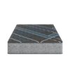 Comfort Care - 14" California King Hybrid Mattress, Firm Comfort - Gray / Blue - Image 4