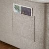 3 In 1 Convertible Sleeper Sofa Bed, Modern Fabric Loveseat Futon Sofa Couch Pullout Bed, Small Love Seat Lounge Sofa Reclining Backrest, Pillows, Pockets, Home Furniture For Living Room - Beige - Image 8