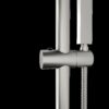 Ceiling Mounted Square Shower System With Adjustable Slide Bar, 16" Rainfall Shower With Handheld - Brushed Nickel - Image 6