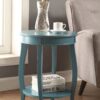 Aberta - Accent Table - Teal - Image 4