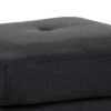 Chic Casual Ottoman - Black - Image 3