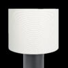 Aura - Table Lamp With On / Off Switch Block Base - Black / White - Image 2