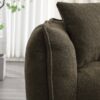 Soft Beanbag Chair With High Resilience Foam Core For Two People - Olive Green - Image 13