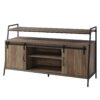 Rashawn - Rustic TV Stand - Oak - Image 2