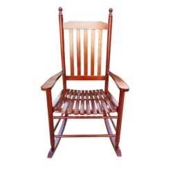 Wooden Porch Rocker Chair - Brown