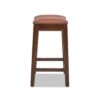 Barlow - Backless Saddle Counter Stool - Brown - Image 2