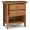 Amherst - Bedside Table - Light Golden Brown - Image 3