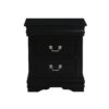 Louis Philippe - Nightstand - Black - Image 2