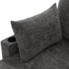 Sectional Sofa Versatile Sofa Bed Sofa Sleeper U - Shaped Sofa With Ample Storage Space, 2 Cup Holders And Charging Ports For Living Room - Beige Gray - Image 22