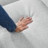 Pull-Out Storage Sofa - Light Gray - Image 7