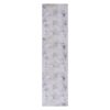 Maval - 2'6'' X 10' Washable Runner Rug - Gray / Gold - Image 10