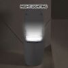 Heated Seat Smart Toilet, One Piece Toilet, Automatic Flush Tank Less Toilet Without Bidet, With Foot Sensor Flush - White Night Light, Knob Control, Power Outage Flushing, Soft Close Cover - White - Image 7