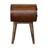 Circular Nightstand - Chestnut - Image 10