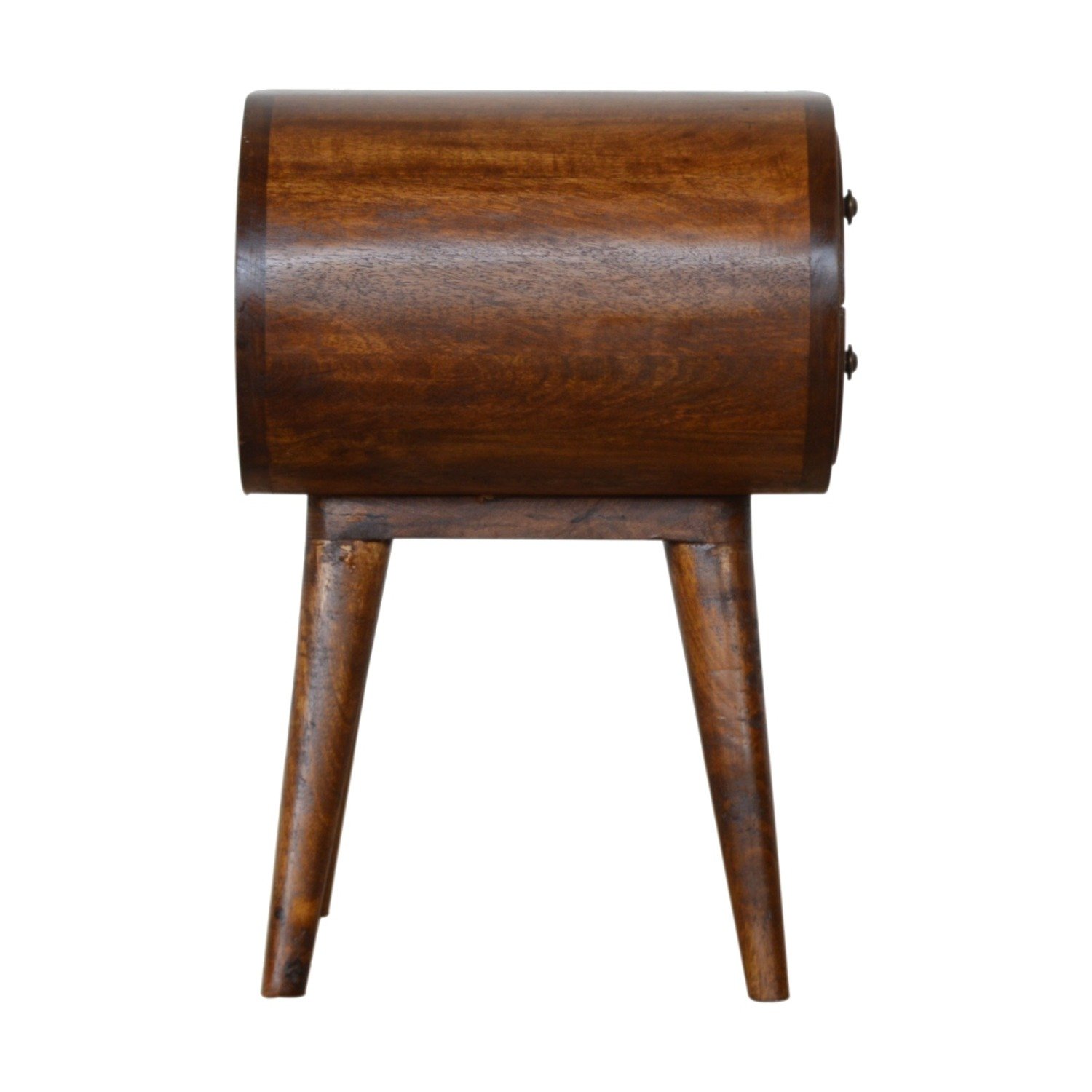 Circular Nightstand - Chestnut - Image 10