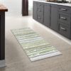 Sphinx - Indoor & Outdoor Washable Non - Slip Runner Rug - Beige Multi / Green Multi - Image 2