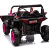 12V7A*1 30W*4 Four-Wheel Drive Leather Seat One Button Start, Forward And Backward, High And Low Speed, Music, Front Light, Power Display, Two Doors Can Open, 2.4G R / C, Seat Belt Four Wheel Absorber - Pink - Image 7