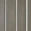 Outdoor Bar Stool With Slat Design And Metal Frame (Set of 2) - Gray / Black - Image 7