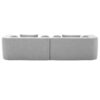 Boneless - Couch Modular Sectional Sofa With Deep Seating And Curved Design - Gray - Image 17
