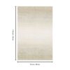 Macau - 28" X 43" Non - Slip Accent Rug - Beige - Image 5