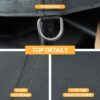 10 0 Ft Canopy Replacement Top With 4 Pack Weight Bags Pop Up Tent Cover Only Frame Not Included - Gray - Image 8