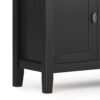Redmond - TV Media Stand - Black - Image 5