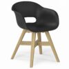Kona - Outdoor Dining Chair In Plastic (Set of 2) - Black - Image 4