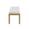 Fuji - Contemporary Bench - Gold / Gray Leopard - Image 2